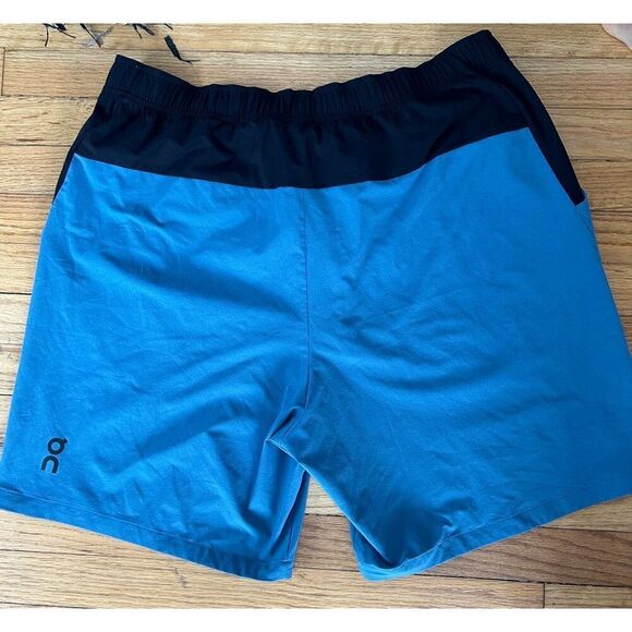 On cloud men’s focus short blue size XL - Picture 1 of 4